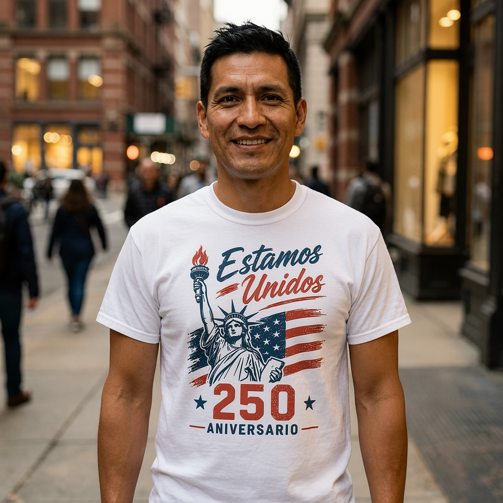Estamos Unidos Statue of Liberty mockup